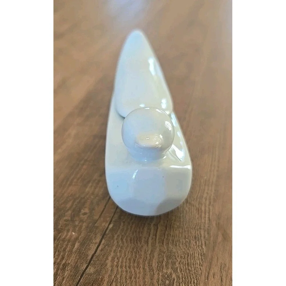 Vintage RARE Porcelain Lidded Duck Shaped Container Paté Dish/Trinket Vessel